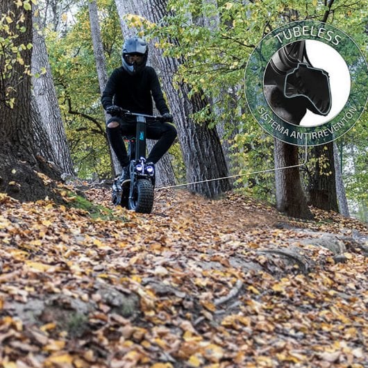 Cecotec OutSider DemiGod Makalu Patinete Eléctrico con Sillín