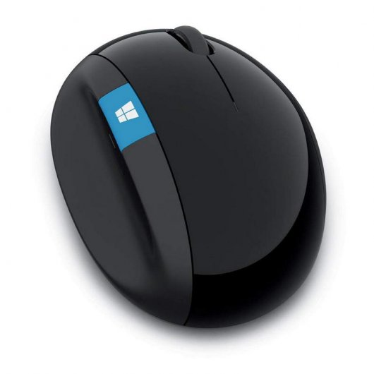 Microsoft Sculpt Ratón Ergonómico Inalámbrico Negro