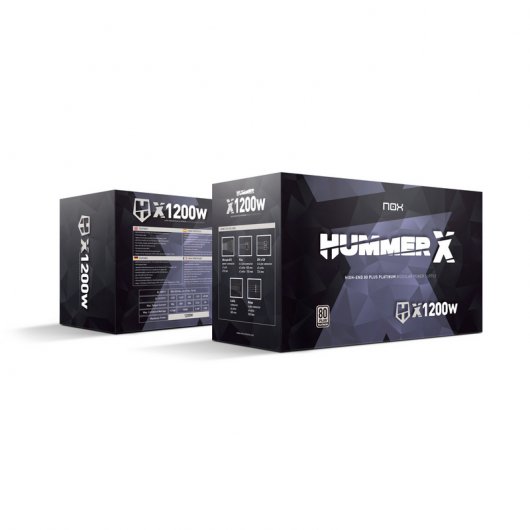 Nox Hummer X 1200W 80 Plus Platinum Modular