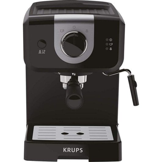Cafetera Espresso Krups Opio XP3208 1,5L 15 bars avec buse vapeur cappuccino