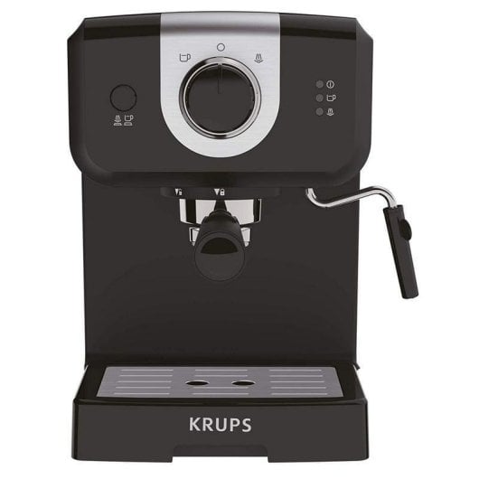 Cafetera Espresso Krups Opio XP3208 1,5L 15 bars avec buse vapeur cappuccino