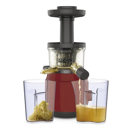 Moulinex Juice ZU150510 Licuadora de Prensado en Frío 150W Roja