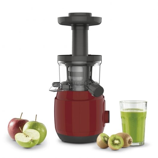 Moulinex Juice ZU150510 Licuadora de Prensado en Frío 150W Roja