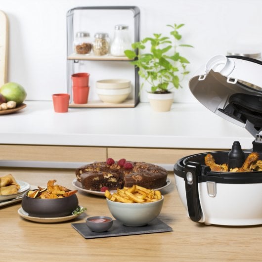 Tefal Actifry Genius Snacking FZ761015 Freidora de Aire 1.2Kg Blanca