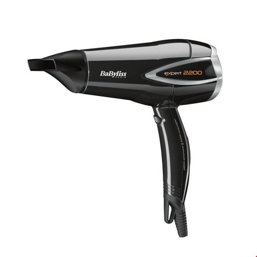 Sèche-cheveux avec Diffuseur BaByliss Expert 2200 2200W 3 Températures 2 Vitesses Accessoires Noir