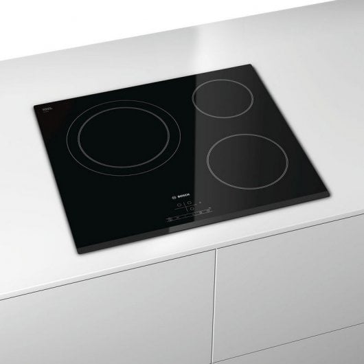 Bosch PKK631B18E Placa Vitrocerámica 3 Zonas 60cm Negro