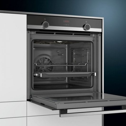 Siemens iQ300 HB514AER0 Horno Multifunción 71L Negro/Inox