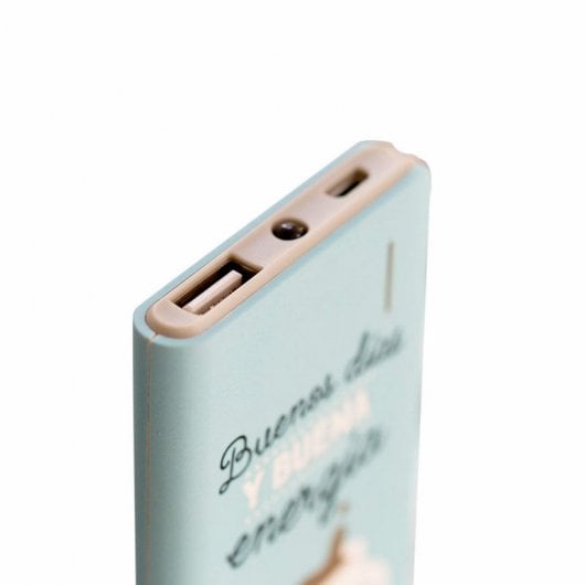 Mr Wonderful Buenos días y Buena Energía Powerbank 4000mAh Azul