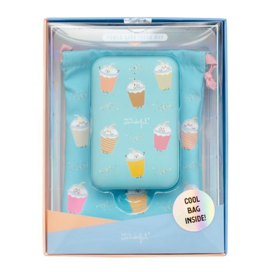 Mr Wonderful Batidos Powerbank 10000 mAh Azul Turquesa