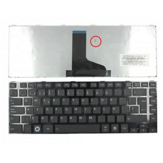 Teclado para Portátil Toshiba Satellite L800/L840/L845/M800/L800/L830/C800/C800D/M805/L805