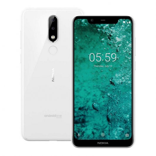 Nokia 5.1 Plus 3/32GB Dual Sim Blanco Libre