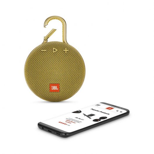 JBL Clip 3 Altavoz Portátil Bluetooth Amarillo