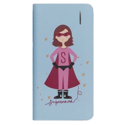 Susiko Supermamá PowerBank 4000mAh Azul