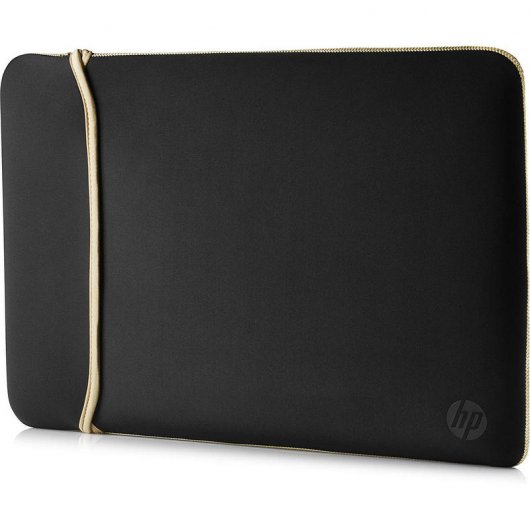 HP Neopreno Reversível Bolsa para Portátil até 15.6" Dourada/Preta