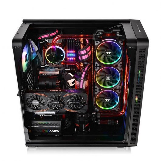 Thermaltake View 37 ARGB Edition USB 3.0 Preta com Janela