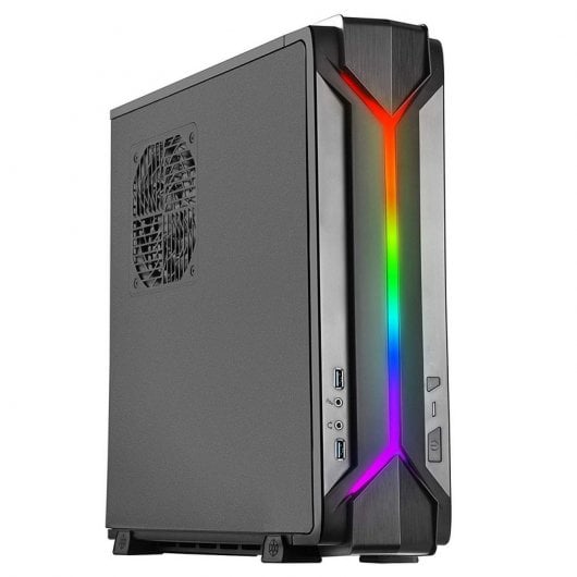 Silverstone Raven RVZ03B-ARGB USB 3.0 Negra