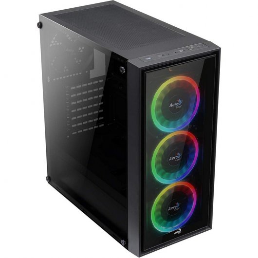 Aerocool Quartz REVO USB 3.0 Cristal Templado