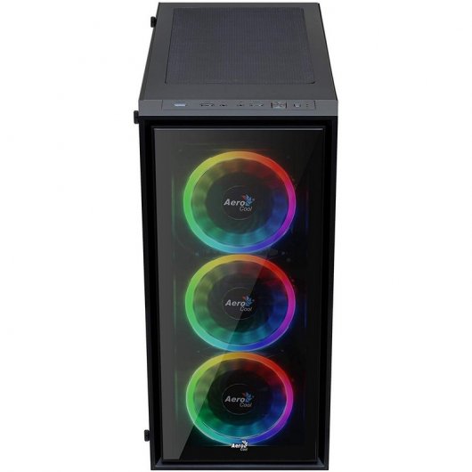 Aerocool Quartz REVO USB 3.0 Cristal Templado