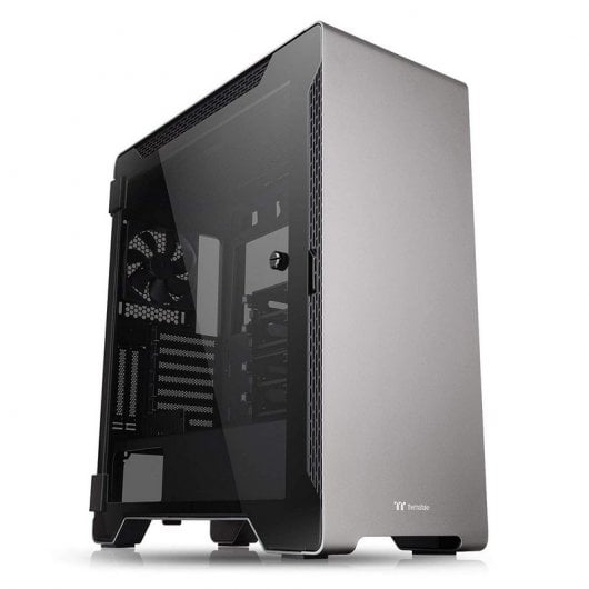 Thermaltake A500 USB 3.0 Cristal Templado Gris Espacial