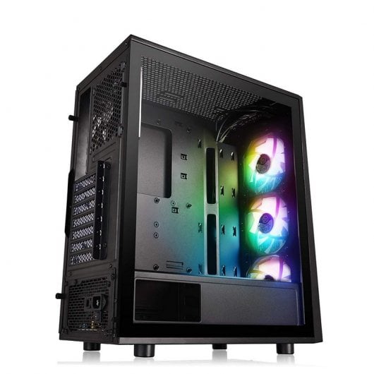 Thermaltake Versa J24 TG ARGB USB 3.0 Cristal Templado