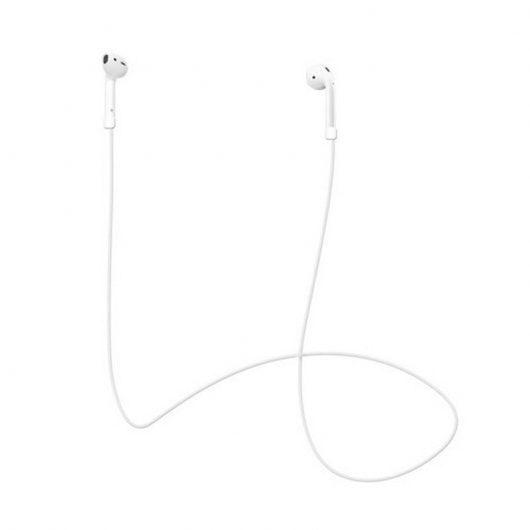 Unotec Banda Antipérdida para Airpods Blanco