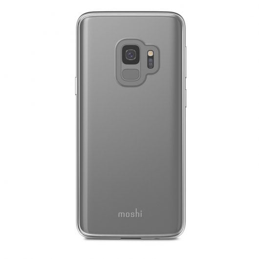 Moshi Vitros Funda Transparente/Plata para Samsung Galaxy S9