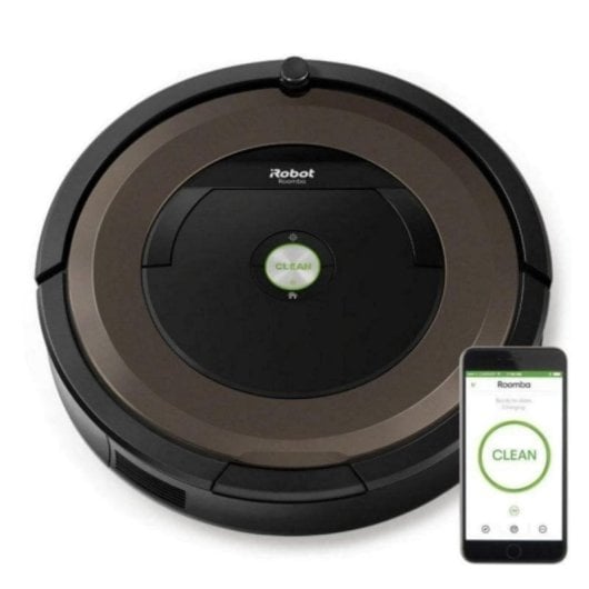 Aspirador Robô iRobot Roomba 896 Navegação Inteligente 5x Sução Extra Para Pêlo de Animais Conectividade App Voz