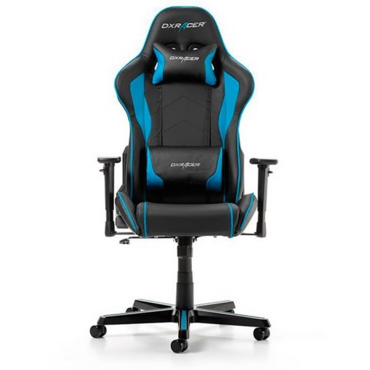 DXRacer F-Series Silla Gaming Negro/Azul