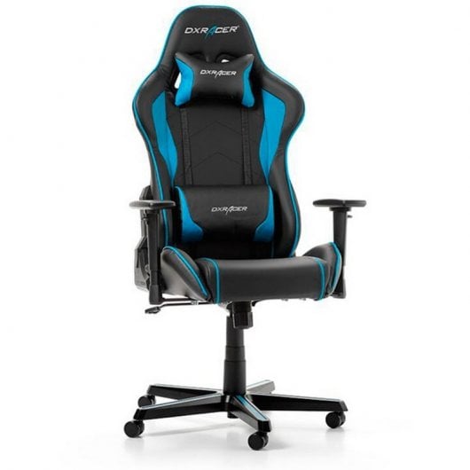 DXRacer F-Series Silla Gaming Negro/Azul