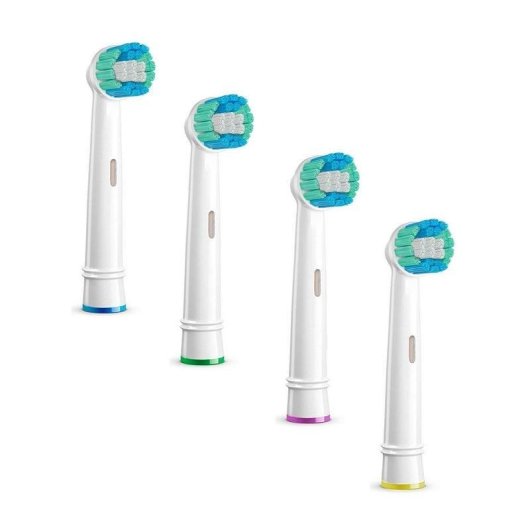 Aufsteckbürste Kompatibel Oral-B Easy Clean 4 Stück Tiefenreinigung