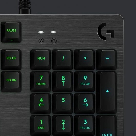 Logitech G513 Teclado Mecânico Gaming Retroiluminado Switch GX Blue