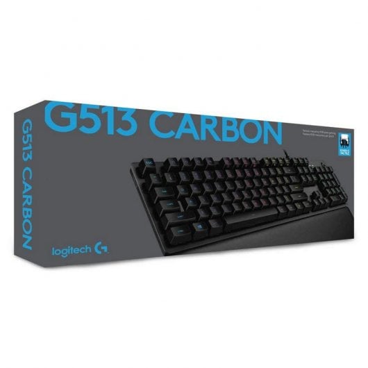 Logitech G513 Teclado Mecânico Gaming Retroiluminado Switch GX Blue
