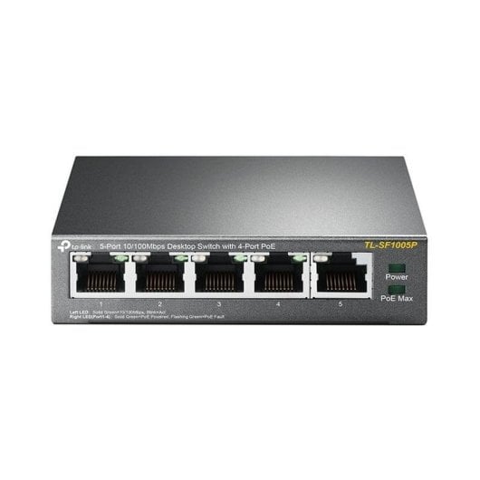 Switch TP-Link TL-SF1005P 5 porte 10/100Mbps 4 PoE desktop unmanaged