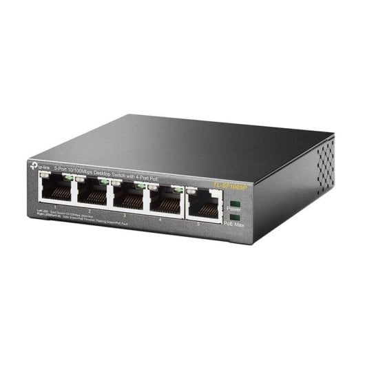 Switch TP-Link TL-SF1005P 5 porte 10/100Mbps 4 PoE desktop unmanaged