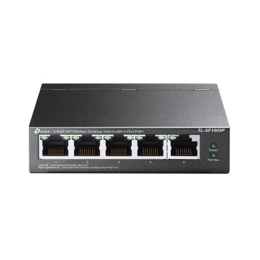Switch TP-Link TL-SF1005P 5 porte 10/100Mbps 4 PoE desktop unmanaged