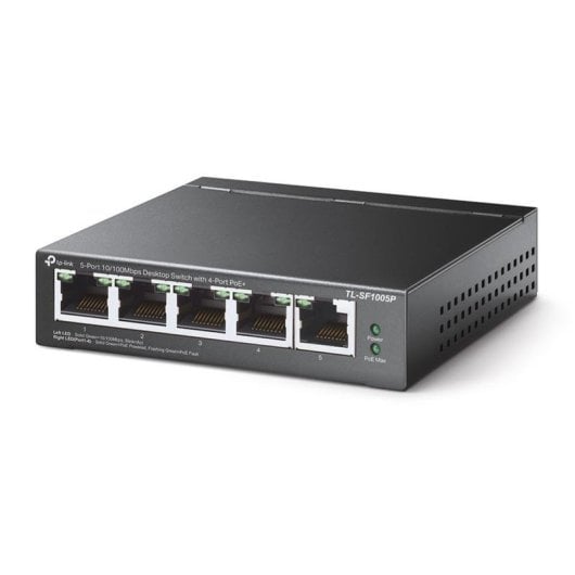 Switch TP-Link TL-SF1005P 5 porte 10/100Mbps 4 PoE desktop unmanaged