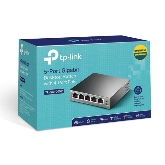 Switch TP-Link TL-SG1005P 5 Gigabit-Ports 4 PoE