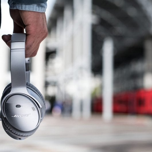 Bose QuietComfort 35 II Auriculares Inalámbricos con Cancelación de Ruido Plata