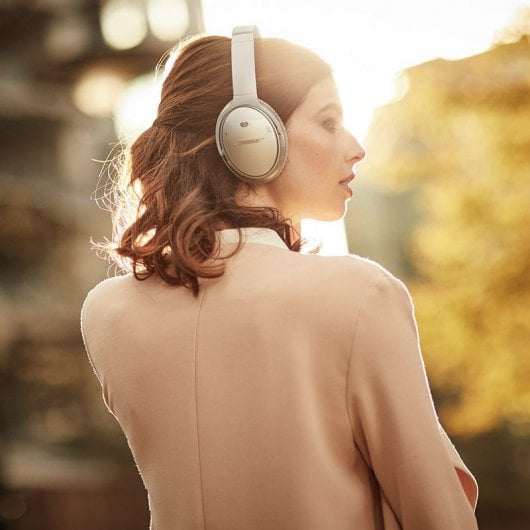 Bose QuietComfort 35 II Auriculares Inalámbricos con Cancelación de Ruido Plata