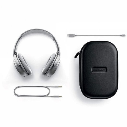 Bose QuietComfort 35 II Auriculares Inalámbricos con Cancelación de Ruido Plata