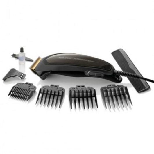 Tondeuse Homme Taurus Mithos Titanium avec fil 4 longueurs 4 sabots Lames Titane