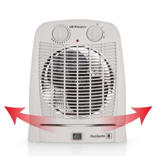 Aquecedor Termoventilador Orbegozo FH 7001 2000W Banho Oscilante IP21