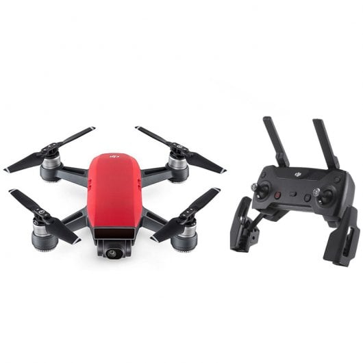 DJI Pack Spark Rojo Lava + Control Remoto DJI Part4