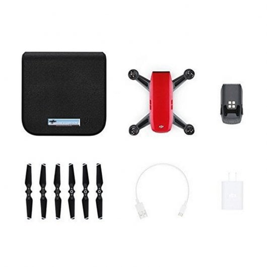 DJI Pack Spark Rojo Lava + Control Remoto DJI Part4