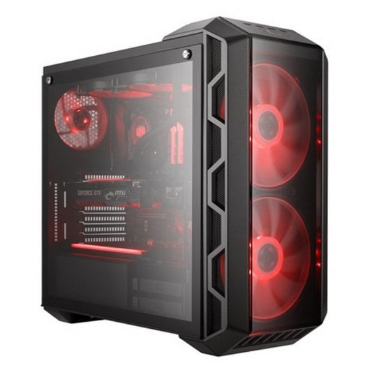 CoolerMaster MasterCase H500 RGB USB 3.0 Cristal Templado
