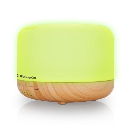 Luftbefeuchter Orbegozo HUA 4000 Ultraschall Aroma 400 ml 7 Farben Timer