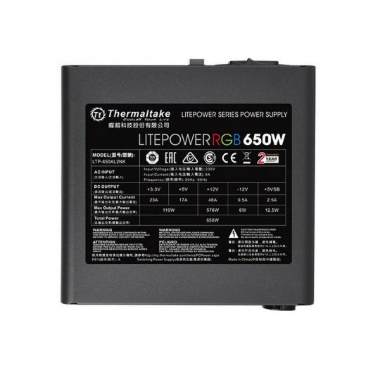 Thermaltake Litepower RGB 650W