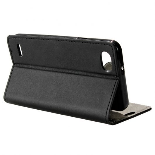 German Tech Funda Libro Elegant Negra para LG Q6
