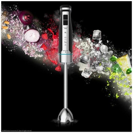 Stabmixer Cecotec PowerGear 1500 XL Titanbeschichtung 21 Geschwindigkeiten Schwarz