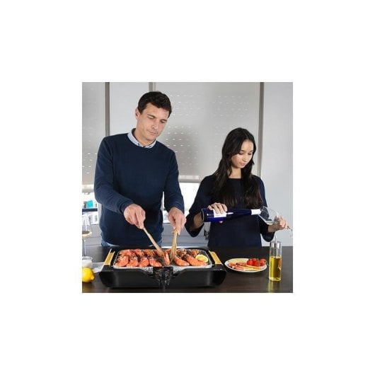 Griglia elettrica Cecotec Rock and Water 3000 Twin superficie reversibile 2200W